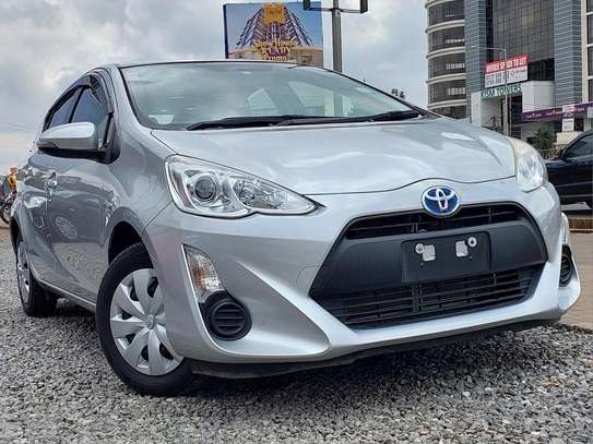 Toyota  Aqua silver Color 2018 model fully loaded image 5