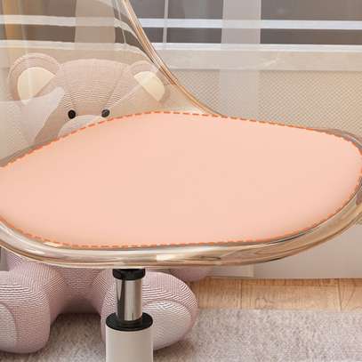 Home Chairs: Home Stool And Rotating With High Backrest image 2