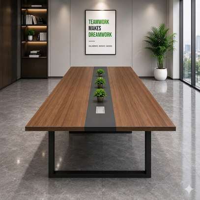 8-Seater Office Boardroom Table image 4