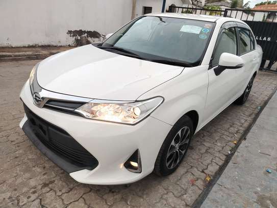 Toyota axio white 2019 2wd image 7