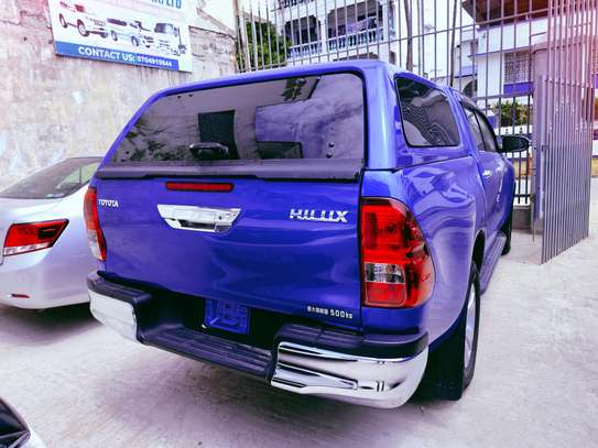 Toyota Hilux double cabin blue 2017 Diesel cab image 24