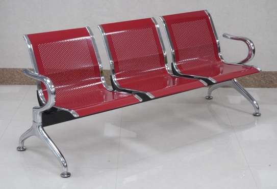 3-Link Metal Reception Bench image 7