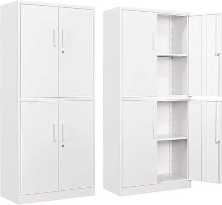 Phoenix Metallic 4-Door Storage Cabinet image 4