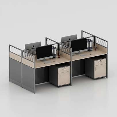 4-Way Modern Modular Office Workstation image 3