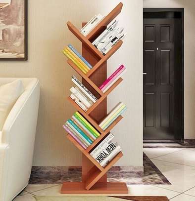 8 Tier Wooden Home Office Bookshelf image 4
