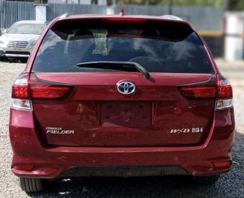 Toyota fielder WxB hybrid Maroon 2018 image 2
