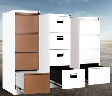 Office Cabinet: 4 Drawer White File Cabinet In Kisumu image 3