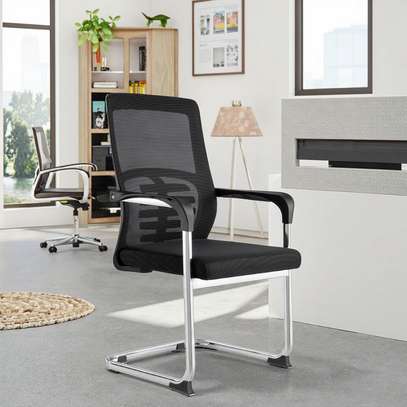 Mesh Black Conference Chair image 9