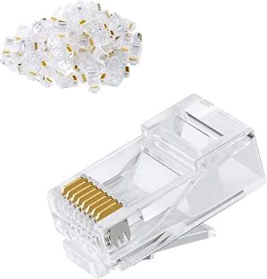 8P8C (RJ45) LAN Ethernet Network Cable Connector Plug image 4
