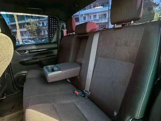 Toyota Pickup Truck Black Double Cab Powerful image 6
