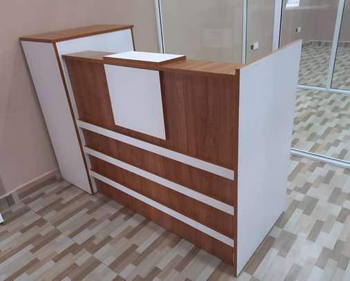 1.8m Wooden Front Office Reception Desk image 13