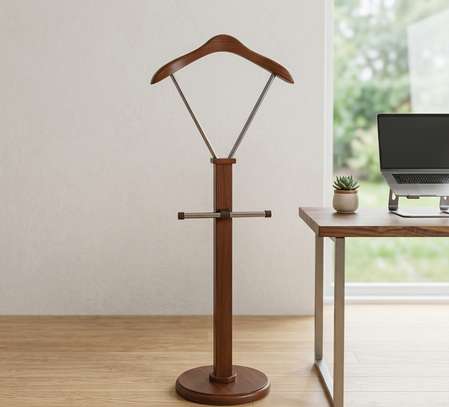 Coat Hangers : Executive Mahogany Coat Hanger image 6