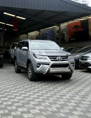 Toyota Fortuner Silver SUV with Bull Bar image 7