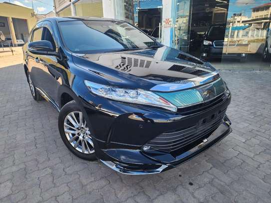 Toyota Harrier premium grade black 2018 black image 10