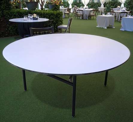 Round Foldable Portable Dining Table image 5