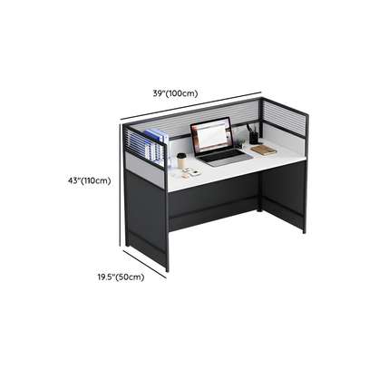 Office Workstation - 4 way modular workspace image 7