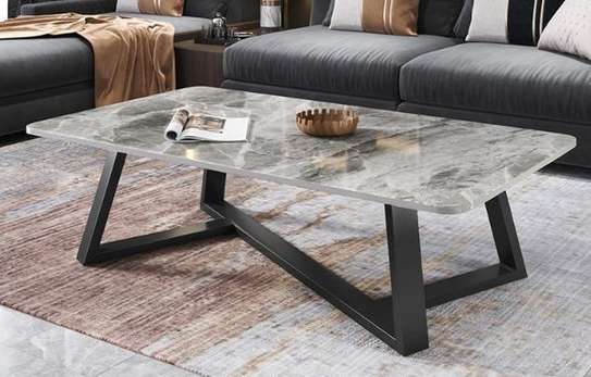 Modern Marble Top Coffee Table image 5