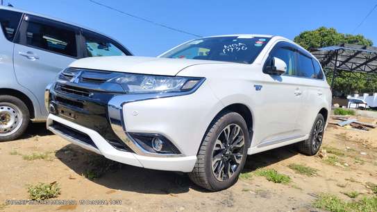 Mitsubishi outlander hybrid 2018 4wd white image 8