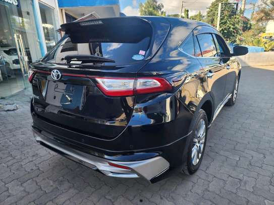 Toyota Harrier premium grade black 2018 black image 13