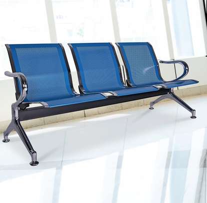 Reception Bench;3-Link Reception Office Bench image 4