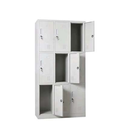 Nine Locker metallic storage cabinet image 3