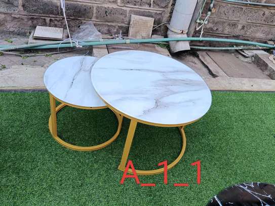 Glass top Nesting Tables image 3
