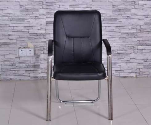 Office Chairs : High-back Leather Boardroom Chair image 6