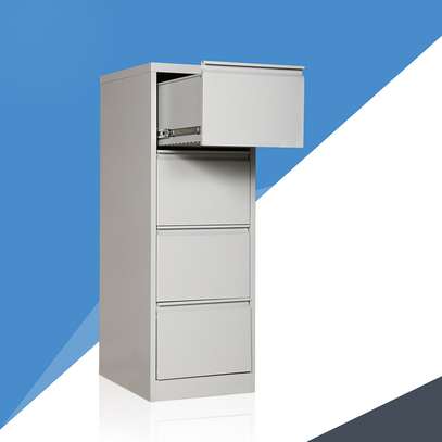 Office Cabinet: 4 Drawer Office Storage Cabinet In Suneka image 5