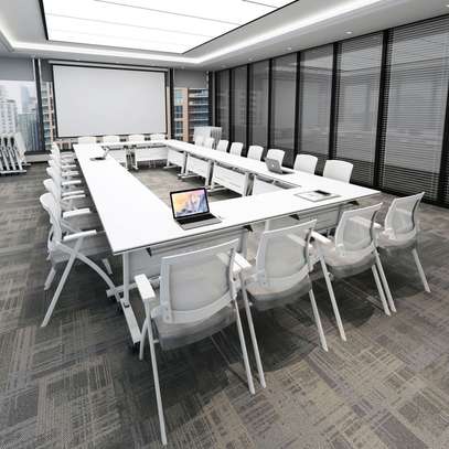 120cm Foldable conference table image 2