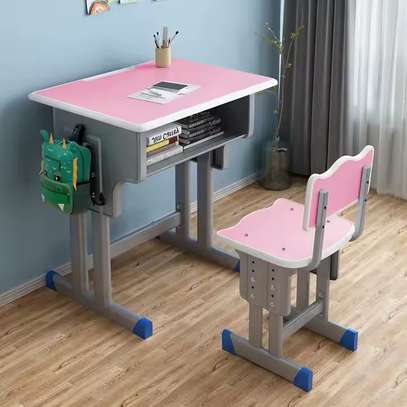 Kids Furniture; Complementary Spacious Kids Desk and Chair image 3