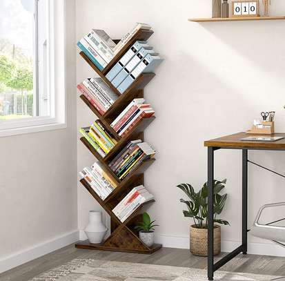 Wooden Open Home Office Bookshelf image 7