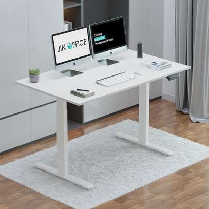 Height Adjustable electric standing desk image 2