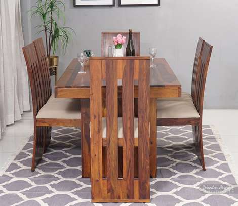 Mahogany 6-Seater Dining Set image 2