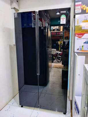 Von 442litres side by side refrigerator image 2
