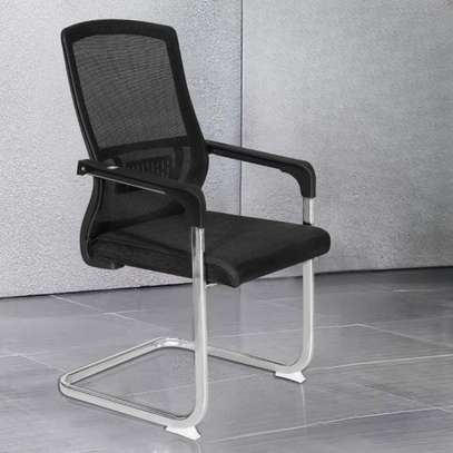 Office Mesh Mid Back Meeting Table Chair image 2