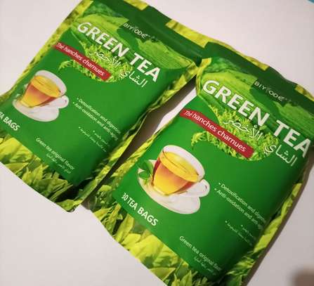 BIYODE Green Tea 30 Bags Detox & Digestion Support image 4