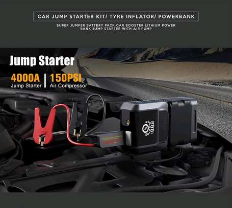 Car Jump Starter With Tyre Inflator And Powerbank In Kenya image 6