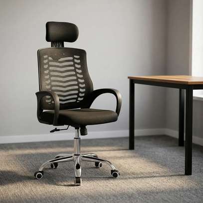 Headrest High Back Office Chair image 10