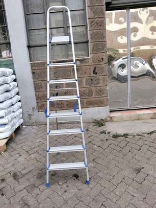 Aluminium Household Step Ladder 8 step image 2