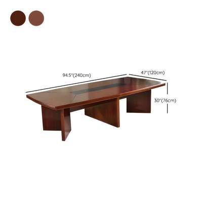 8-10 Seater Office Boardroom Meeting Table image 5
