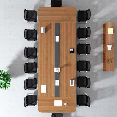 Office Table : 3m Executive boardroom table image 3