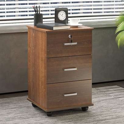 Office Cabinet; 3-Drawers Mobile Pedestal Cabinet image 15
