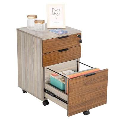 Office Cabinet; Advanced Trendy Office Cabinet(3- Drawer) image 5