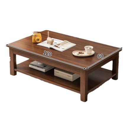 Modern Wooden Coffee-tea Table For Living Room image 7