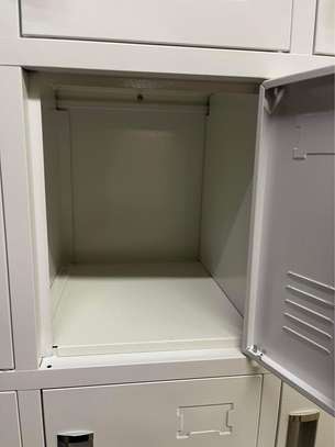 15-Locker steel office storage cabinet image 2