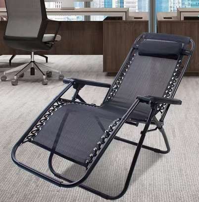 Outdoor Chair: Mesh Foldable Zero Gravity Chair image 1