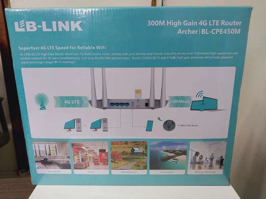 LB-LINK BL-CPE450M LTE Universal Simcard Router image 2
