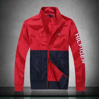 Red and black designer jacket image 1
