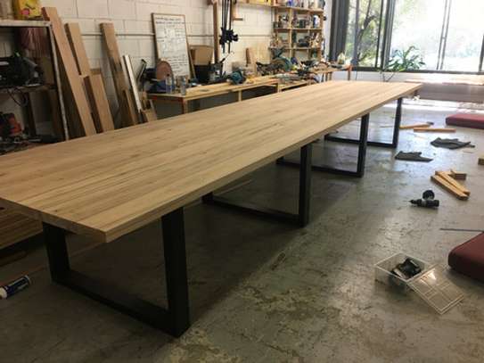 Boardroom table(Cypress /pine wood) image 1