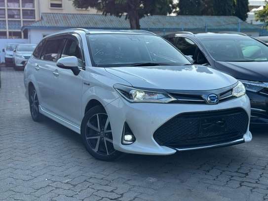 Toyota Fielder WXB white 2019 image 2